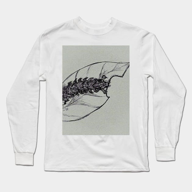Leaf Eater Long Sleeve T-Shirt by TriForceDesign